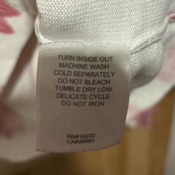 Alfred Dunner Beaded Floral Sweater Size Small Petite - Picture 4 of 6